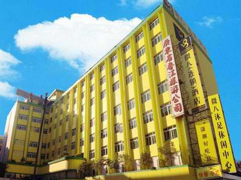 V8 Hotel Train Station Guangzhou Buitenkant foto