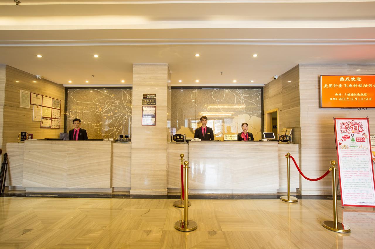 V8 Hotel Train Station Guangzhou Buitenkant foto